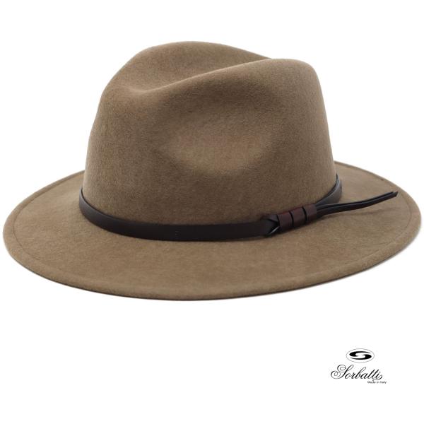 SORBATTI（ソルバッティ） ハット メンズ 中折れハット メンズ ウール
