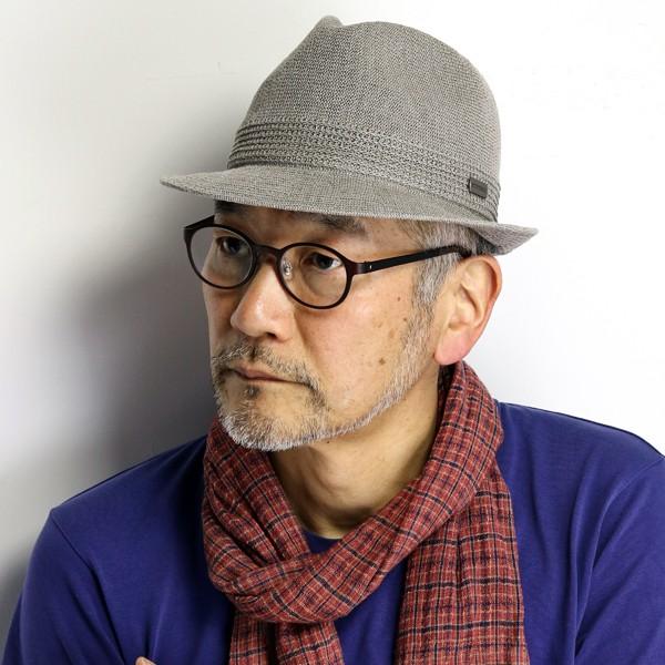 STETSON（ステットソン） リネン 中折れハット サーモニット