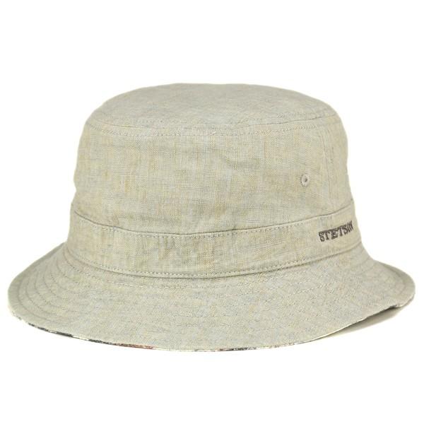 STETSON 帽子 中折れハット ストローハット 麦わら帽