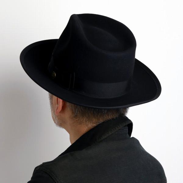 ヴィンテージ ウィペット Stetson Whippet 高級 フェルトハット ステットソン 中折れ ハット メンズ アメリカ ブランド 紳士 帽子 クラシカル 黒 ブラック Buyee 日本代购平台 产品购物网站大全 Buyee一站式代购 Bot Online