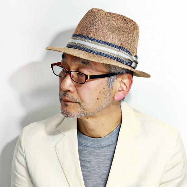 STETSON（ステットソン） 中折れハット 春 夏 リボン 帽子 麦わら帽子