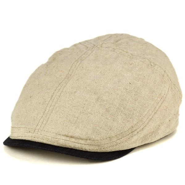 超人気 帽子 メンズ トミーバハマ 春夏 リネン 麻 ハンチング ナチュラルテイストで夏のカジュアルをコーディネート アイビーキャップ ナチュラル 生成 涼しい帽子 クラッシュ生地 帽子 Smssvg Org