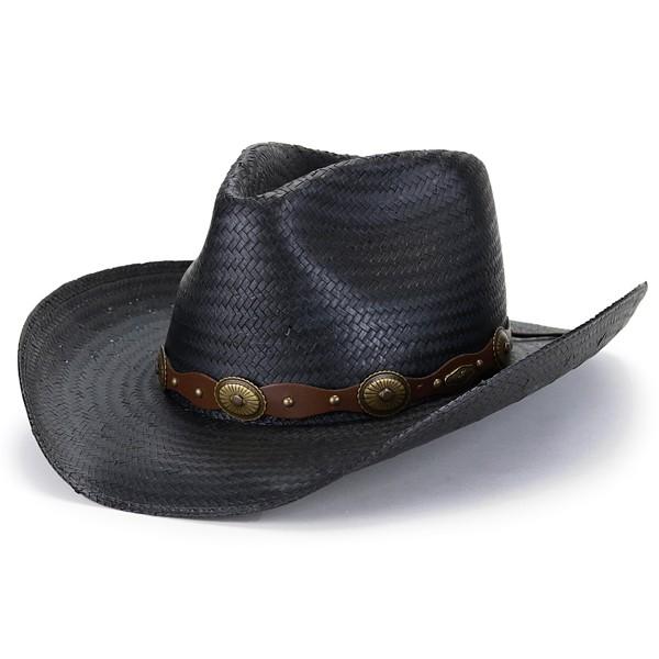 Stetson テンガロン ハット Roxbury ストローハット 春夏 ステットソン カウボーイハット メンズ ワイドブリム 中折れ シャンタン ワイルド 黒 ブラック Tsroxb34 011 Elehelm帽子通販専門店 通販 Yahoo ショッピング