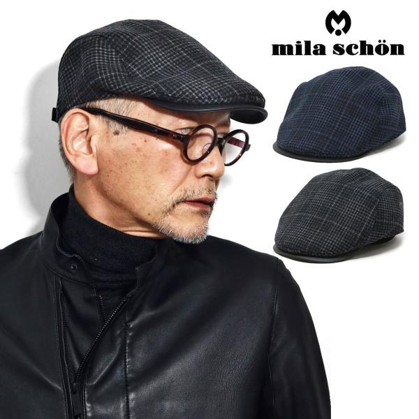 mila schon ハンチング メンズ 帽子 送料無料 秋冬 ミラショーン