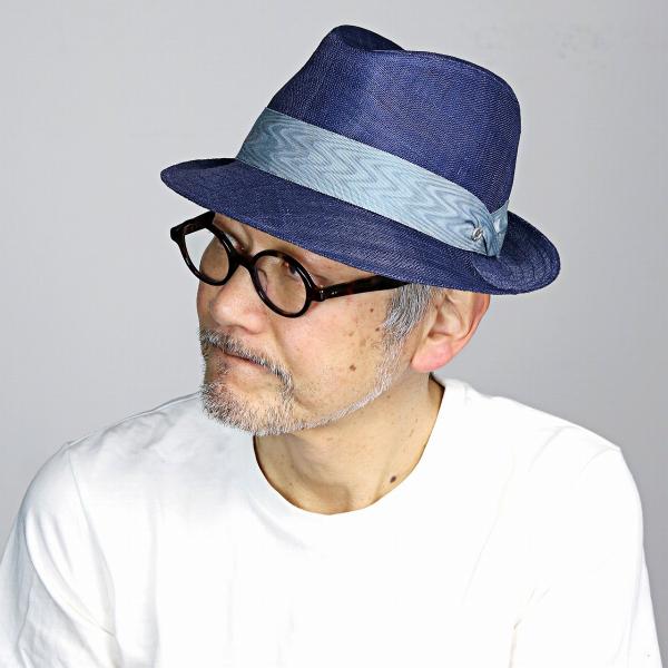 ミラショーン 中折れ ハット シナマイ mila schon 中折れハット メンズ サイズ調整可 日本製 春夏 mila schon（ミラショーン） 中折れハット メンズ シナマイ 中折れ