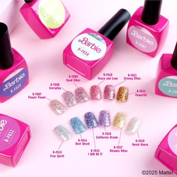 バービー Barbie フラッシュジェル 10g 【12色からご選択】 FG07 FG08 FG09 FG10 FG11 FG12 FG13 FG14 FG15 FG16 FG17 FG18 オーロラ グリッター ラメ キラキラ カラージェ...