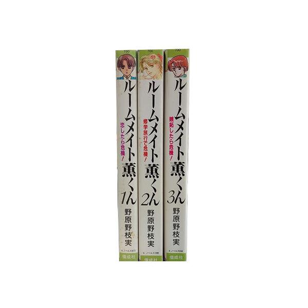 送料無料 ルームメイト薫くん 1-3巻 野原野枝実 中古小説 全巻セット