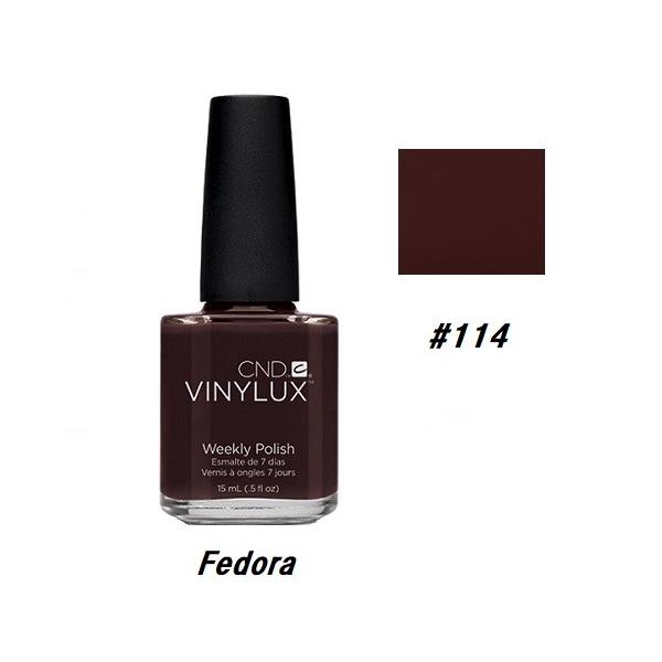 CND VINYLUX oCiNX J[|bV Fedora 114 EB[N[|bV 15ml CND  }jLA lCObY Vi yz