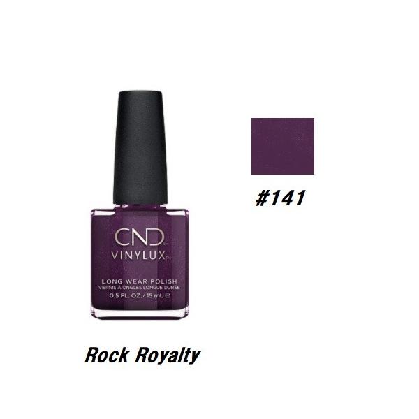 CND VINYLUX oCiNX J[|bV Rock Royalty 141 EB[N[|bV 15ml CND  }jLA lCObY Vi yz