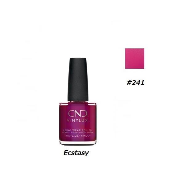 CND VINYLUX oCiNX J[|bV Ecstasy 241 EB[N[|bV 15ml CND  }jLA lCObY Vi yz