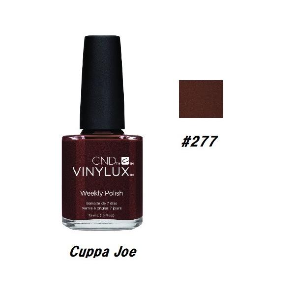 CND VINYLUX oCiNX J[|bV Cuppa Joe 277 EB[N[|bV 15ml CND  }jLA lCObY Vi yz
