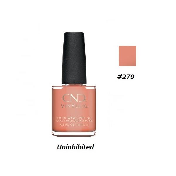 CND VINYLUX oCiNX J[|bV Uninhibited 279 EB[N[|bV 15ml CND  }jLA lCObY Vi yz