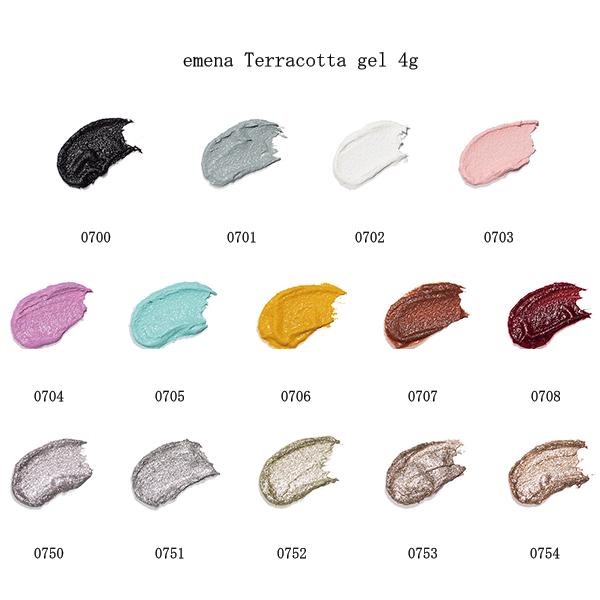 エメナ emena Terracotta gel 4g 14種からご選択 0700-0708 0750-0754