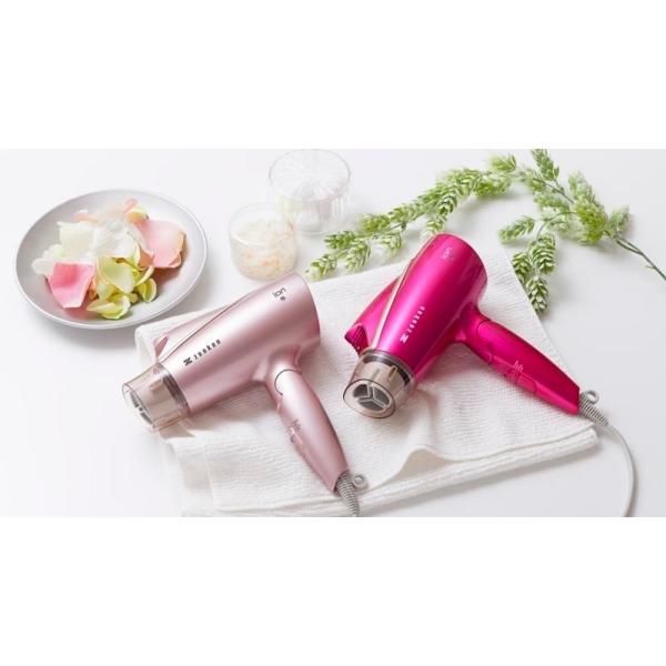 ゼンケン 電磁波低減ヘアドライヤー ZD-1000 レッド ピンク 大