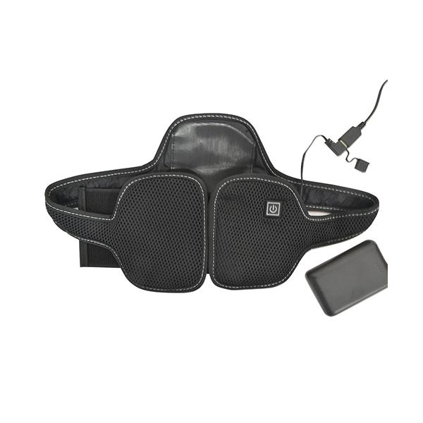 THANKO サンコー 腰もお腹も暖かい何度も使えるカイロバンド C-HWB21B ヒータージャケット 3段階温度調整可能 貼り付けて使用可能 繰り返し使える 着ぶくれしない 男女兼用 アウトドア キャンプ ツーリング スポーツ観戦 釣り ...