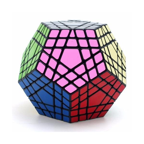 IQキューブ 大サイズ 5×5×5 5角形 12面体キューブ ペンタゴン パズル