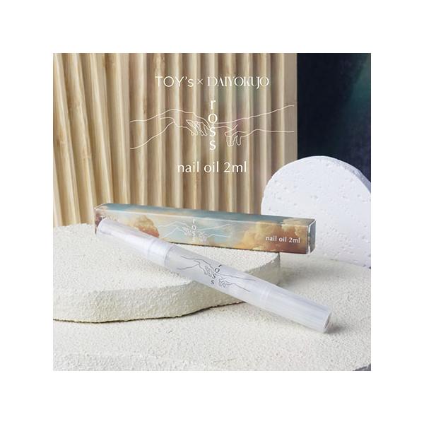 TOY's × INITY トイズバイ大浴場 ロス ネイルオイル 2ml キューティクルオイル ネイルケア ペンタイプ プレゼント 保湿 潤い 香り 甘皮 持ち運び ジェルネイル セルフネイル 日本製 トイズバイアイニティ 新品 送料無料