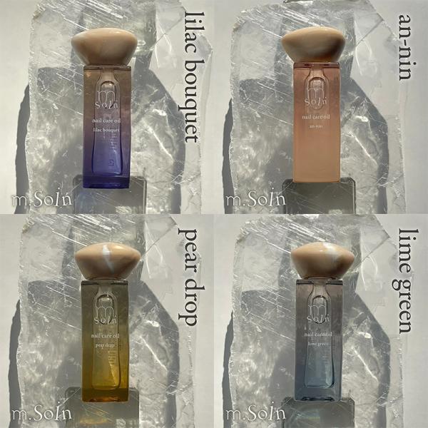 エムドットソワン m.Soin ネイルケアオイル 6.5ml 【4種からご選択】 ライラックブーケ アンニン ペアードロップ ライムグリーン キューティクルオイル 保湿 乾燥 ささくれ 二枚爪 爪周り 角質 ハンドケア 手 香り お手入れ ...