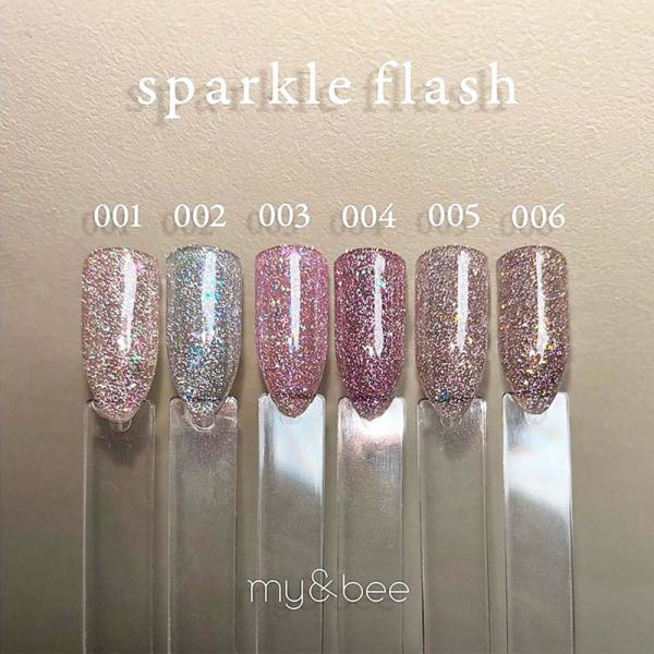 my&Bee マイビー　スパークル・ペールフラッシュ 12色セット　ほぼ未使用 マイビー my&bee ペールフラッシュ 8ml 全6色 PL-001G~006G