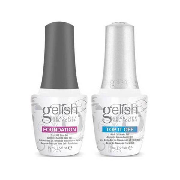 ジェリッシュ ファンデーション ベースジェル ＆シーラージェル 15 ml 2本 ジェルネイル 2本セット Harmony Gelish ハーモニージェリッシュ