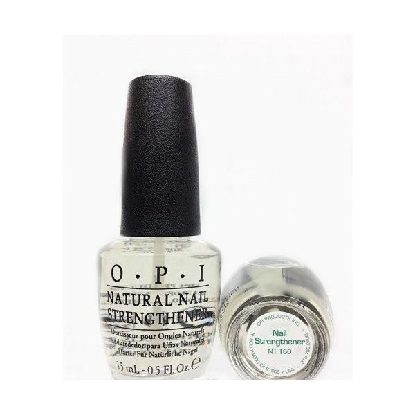 OPI ナチュラルネイル ストレンスナー NT T60 15ml NATURAL NAIL STRENGTHENER ネイリスト セルフネイル ベースコート 爪強化 新品/箱無し 送料無料