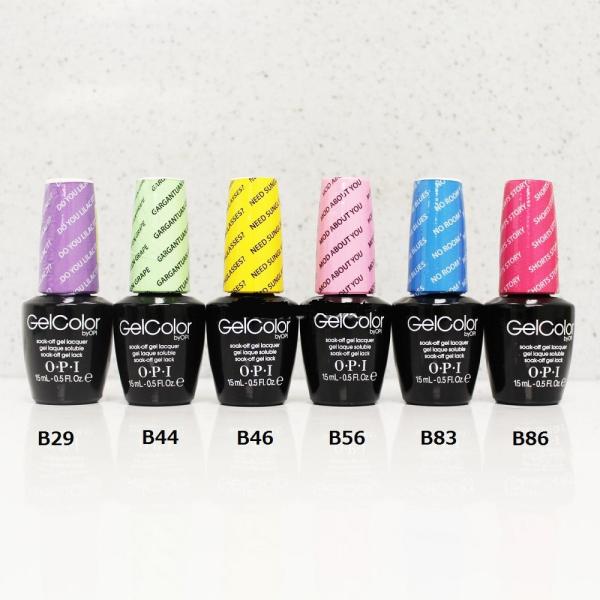 �V�i�@�������� OPI gelcolor �W�F���J���[GC B29 GC B44 GC B46 GC B56 GC B83 GC B86 15ml �n�o�h�@�l�C���J���[