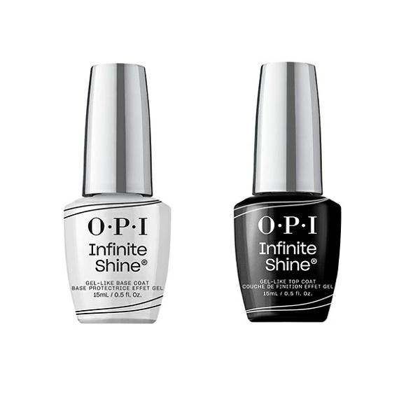 遠方以外宅配便も送料無料】 OPI 速乾 トップコート ベースコート 2本セット グロストップコート プライマーベースコート オーピーアイ INFINITE SHIN インフィニットシャインα プロステイ 各15ml IS T31 IS T...
