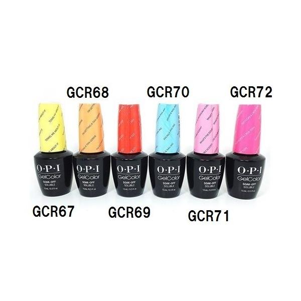 OPI gelcolor WFJ[ T}[g GC R67 GC R68 GC R69 GC R70 GC R71 GC R72 15ml I[s[AC LED WFlC lCJ[ Vi 