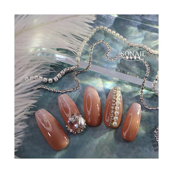 ソネイル Sonail ネイルチェーン 5種からご選択 ビジューラインストーン クラシカル ホワイトパール ネイルアート ネイルデザイン ジェルネイル 新品 送料無料 Sonail009 エルストア 通販 Yahoo ショッピング