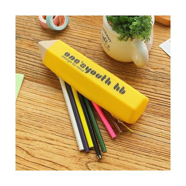 送料無料 新品 シリコン 鉛筆型筆箱 ペンケース えんぴつ型 6色からご選択 ジッパータイプ ふでばこ かわいい ふで箱 鉛筆タイプ 文房具 Buyee Buyee 日本の通販商品 オークションの代理入札 代理購入