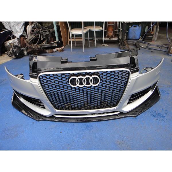 商談中】 ◇アウディ・フロントバンパー/ホワイト系◇