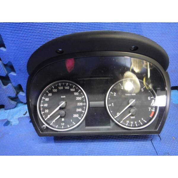 BMW E90 E91 320i 325i 等 スピード メーター パネル　走行 23,700Km　品番 9187342  [8660]