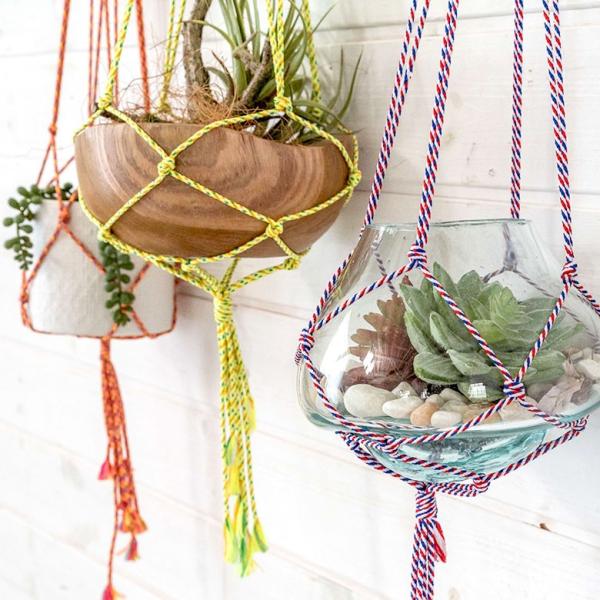 プラントハンガー プランターハンガー プラントホルダー ハンギング ロープ 植物 観葉植物 タイ雑貨 インテリア Buyee Buyee Japanese Proxy Service Buy From Japan Bot Online