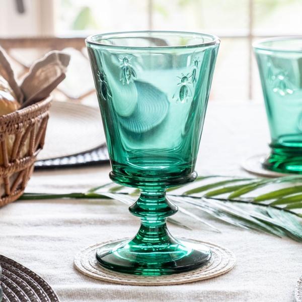 未使用品 ケニッヒ 切子 鉢 ドイツ製 KONIG グリーン クリスタルガラス