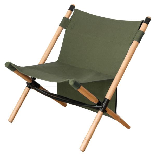 アウトドアチェア 折り畳み椅子 軽量 折りたたみ 天然木製 キャンバス地 収納袋付き 椅子 イス キャンプ用 キャンピングチェア