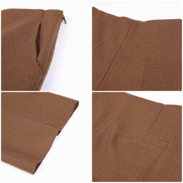 レディース アンクルパンツ ハイウエスト ワイドレッグパンツ 半端丈 クロップド シンプル ボトムス カジュアル キュート 可愛い フェミニン きれいめ エレガント おしゃれ お出かけ オフィス デイリー カーキ ベージュ ブラウン ブラック 送料無料