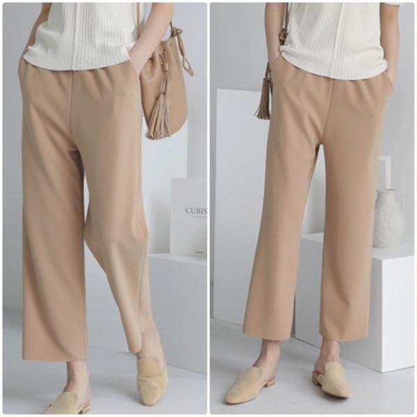 レディース アンクルパンツ ハイウエスト 半端丈 クロップド シンプル ボトムス カジュアル キュート 可愛い フェミニン きれいめ エレガント おしゃれ お出かけ オフィス デイリー 普段着 カーキ ベージュ ブラウン ブラック 送料無料