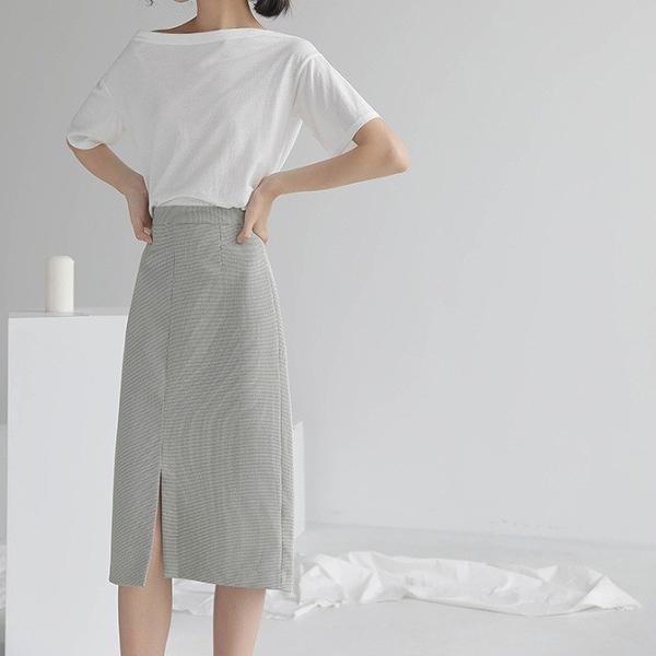 レディース スカート ハイウエスト ミモレ丈 スリット タイト ボトムス カジュアル キュート 大人 可愛い フェミニン きれいめ おしゃれ お出かけ デイリー 二次会 お呼ばれ ベージュ グリーン ブルー S M L サイズ 送料無料