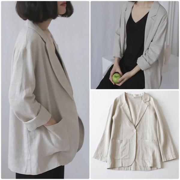 レディース テーラードジャケット ジャケット アウター カジュアル 長袖 キュート 大人 可愛い フェミニン きれいめ エレガント おしゃれ お出かけ お呼ばれ デイリー オフィス 普段着 ホワイト ベージュ フリーサイズ 送料無料