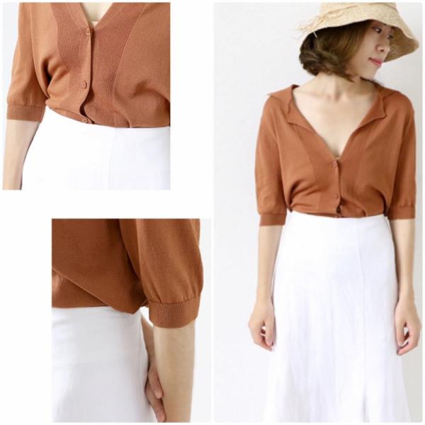 レディース ブラウス シャツ 無地 シンプル 半袖 春 夏 トップス カジュアル キュート 可愛い フェミニン きれいめ 上品 エレガント おしゃれ お出かけ オフィス デート デイリー ホワイト グリーン ブラウン フリーサイズ ワンサイズ 送料無料