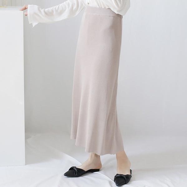 レディース フィッシュテールスカート ハイウエスト マキシ丈 無地 シンプル アシンメトリー ボトムス カジュアル キュート 大人 可愛い フェミニン きれいめ おしゃれ お出かけ デイリー 二次会 お呼ばれ ブルーグレー ピンクグレー 送料無料