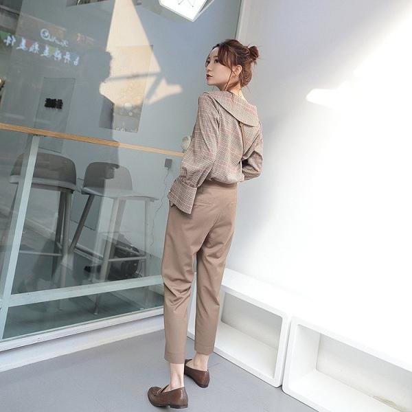 レディース　ボトムス　パンツ　8分丈　ストレート　無地　夏　カジュアル　大人可愛い　エレガント　フェミニン　オフィス　お出かけ　デート　デイリー　ベージュ　S　M　L　送料無料