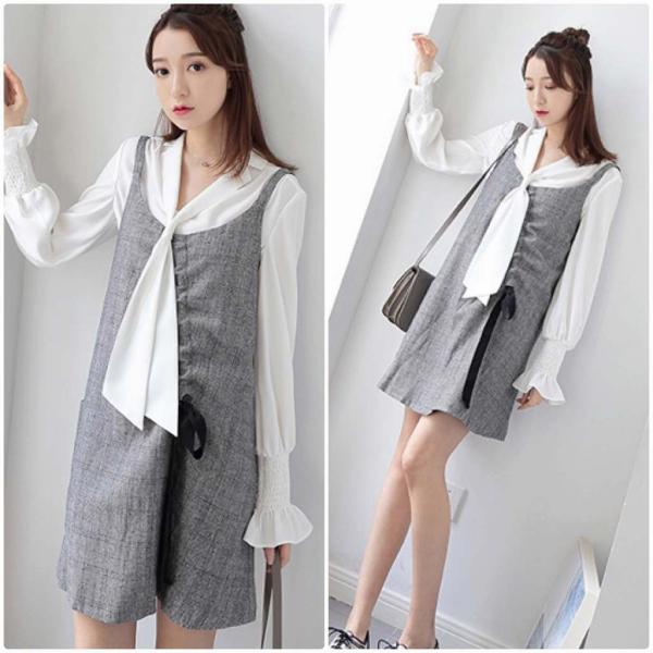 レディース　ブラウス　シャツ　長袖　ボリュームスリーブ　トップス　カジュアル　キュート　可愛い　フェミニン　きれいめ　上品　エレガント　おしゃれ　お出かけ　オフィス　デート　デイリー　ホワイト　S　M　L　サイズ　送料無料