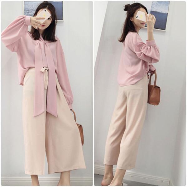 レディース　ワイドレッグパンツ　半端丈　クロップドパンツ　シンプル　ボトムス　カジュアル　キュート　可愛い　フェミニン　きれいめ　エレガント　おしゃれ　お出かけ　オフィス　デイリー　普段着　ベージュ　S　M　L　サイズ　送料無料