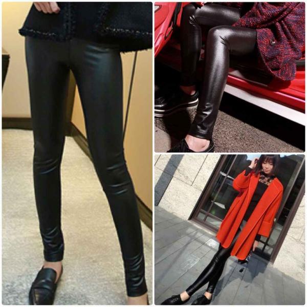 レディース　レギンスパンツ　光沢　無地　タイト　スリム　シンプル　ボトムス　カジュアル　キュート　可愛い　フェミニン　きれいめ　おしゃれ　お出かけ　デイリー　オフィス　普段着　ブラック　黒　XS　S　M　L　XL　サイズ　送料無料