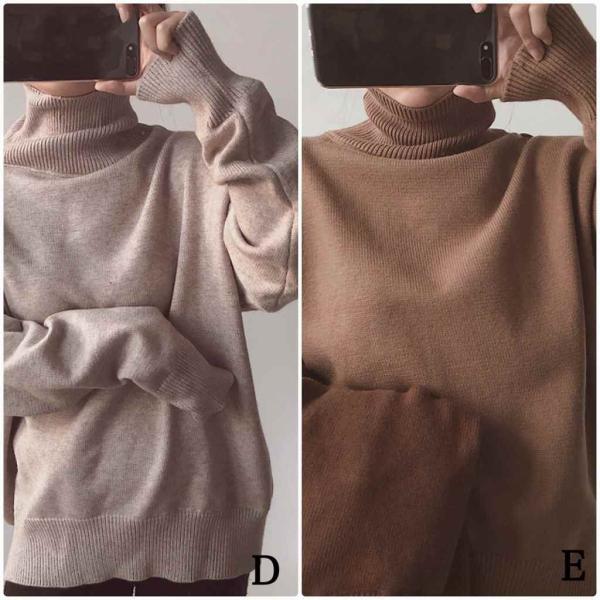 レディース　ハイネック　ベルベット　ニット　カットソー　長袖　シンプル　スリム　タイト　トップス　カジュアル　キュート　大人　可愛い　フェミニン　おしゃれ　お出かけ　オフィス　デイリー　普段着　ブラック　ブルー　ベージュ　ブラウン　フリーサイズ　送料無料