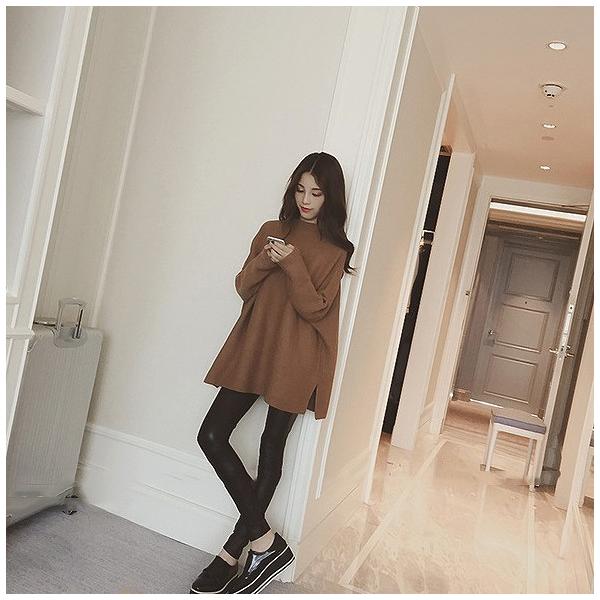 レディース　ワンピース　ウール　ニットワンピ　ボーダー　ゆったり　ミディ丈　ひざ丈　長袖　スカート　カジュアル　キュート　可愛い　フェミニン　きれいめ　上品　エレガント　おしゃれ　お出かけ　お呼ばれ　カーキ　レッド　フリーサイズ　送料無料