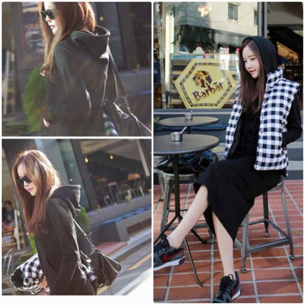 レディース　ワンピース　フード付き　スウェットワンピ　ロング丈　パーカー　長袖　スカート　カジュアル　キュート　可愛い　フェミニン　きれいめ　上品　エレガント　おしゃれ　お出かけ　お呼ばれ　ブラック　S　M　L　XL　2XL　3XL　大きいサイズ　送料無料