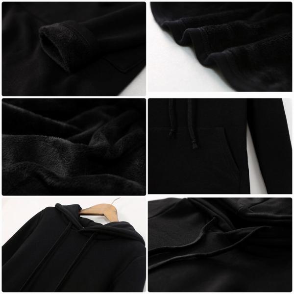 レディース　ワンピース　フード付き　スウェットワンピ　ロング丈　パーカー　長袖　スカート　カジュアル　キュート　可愛い　フェミニン　きれいめ　上品　エレガント　おしゃれ　お出かけ　お呼ばれ　ブラック　S　M　L　XL　2XL　3XL　大きいサイズ　送料無料