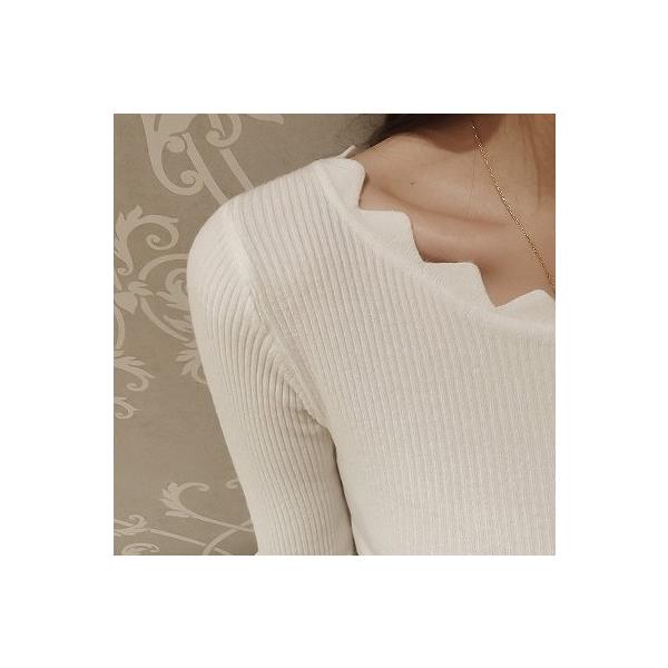 レディース　カットソー　長袖　タイト　スリム　無地　シンプル　トップス　カジュアル　キュート　大人　可愛い　フェミニン　おしゃれ　お出かけ　オフィス　デイリー　普段着　ホワイト　カーキ　ブラック　フリーサイズ　ワンサイズ　送料無料